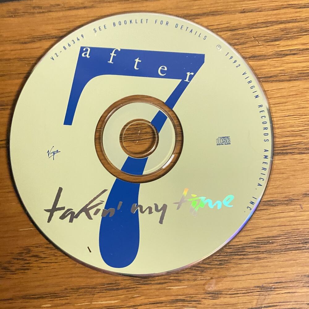 After 7 - Takin My Time - Music CD *no case*